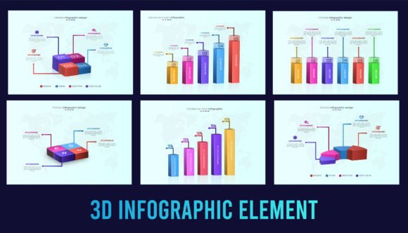 Enhance Your Presentations with 3D Business Infographics
