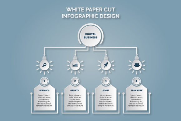 Infographic Papercut: A Versatile Design Solution