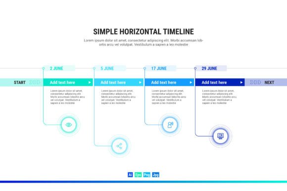 Simple Horizontal Timeline: A Versatile Tool for Visualizing Events