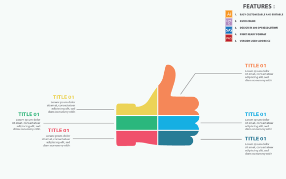 Thumbs Up Vector Infographic Template: A Comprehensive Guide