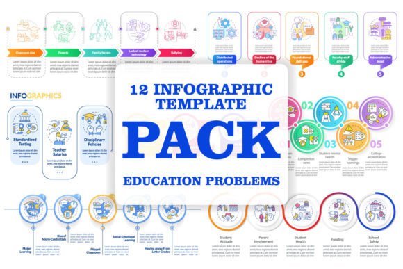 Unlock Creativity with Issues Education Infographic Templates
