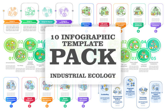 Unlocking the Power of Data Visualization with Industrial Ecology Infographic Templates