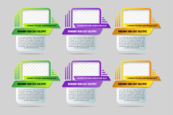 Zigzag Photo Infographic: A Modern Design Essential